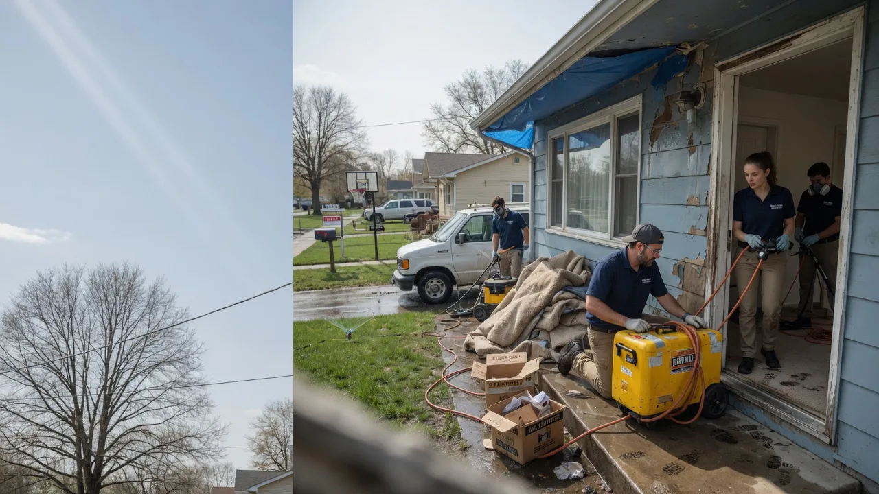 Basement Flood Cleanup in Clanton, AL near me